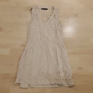Zara Basic Beige Dress